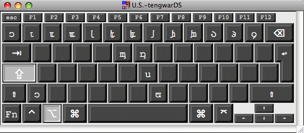 keyboard layout with capslock + option